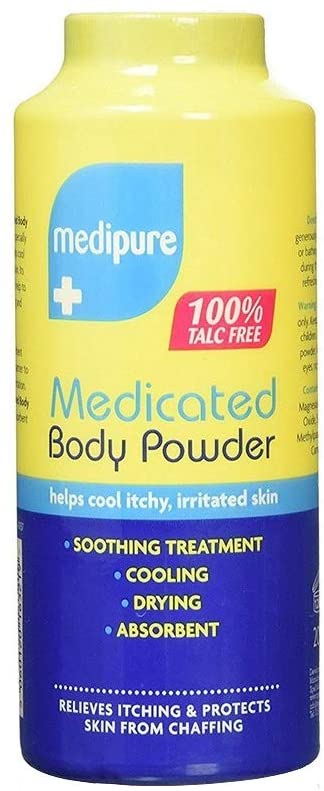 Medipure Medicated Body Powder 100% Talc Free 200g