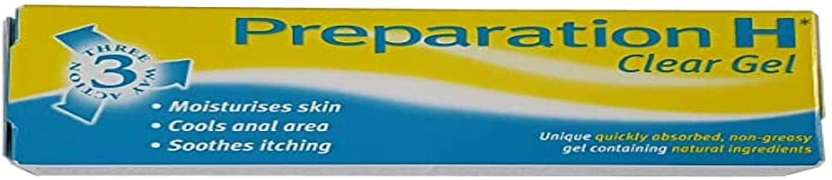 Preparation H Clear Gel 25g