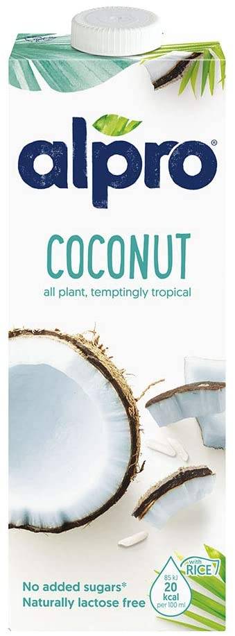 Alpro Coconut Organic Drink 1Ltr x 8