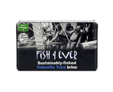 Fish 4 Ever Yellowfin Tuna Fish In Brine [120g] Fish 4 Ever