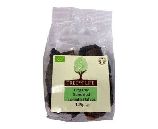 Tree Of Life Organic Tomatoes Sun'D Halves [125g x 6] Tree Of Life