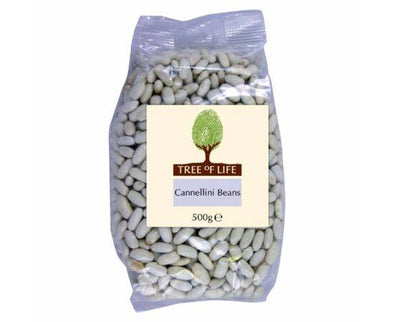 Tree Of Life Beans - Cannellini [500g x 6] Tree Of Life