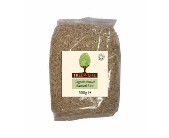 Tree Of Life Org Brown Rice - Basmati [500g x 6] Tree Of Life