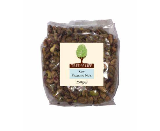 Tree Of Life Pistachio Nuts - Raw [250g x 6] Tree Of Life