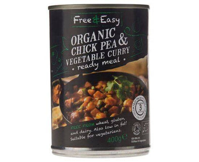 Free & Easy Chickpea & Vegetable Curry [400g] Free & Easy
