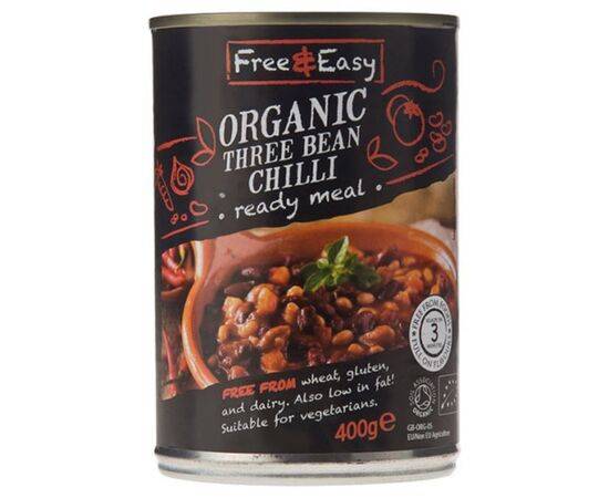 Free & Easy Three Bean Chilli [400g] Free & Easy