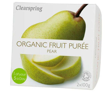 Clearspring Pear Puree [100g x 2] Clearspring