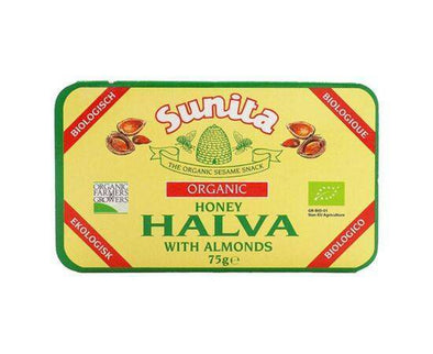 Sunita Halva With Honey & Almonds - Organic [75g] Sunita