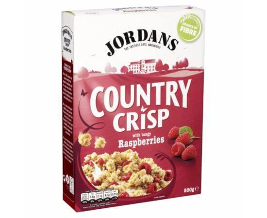 Jordans Country Crisp - Raspberry Clusters [500g] Jordans