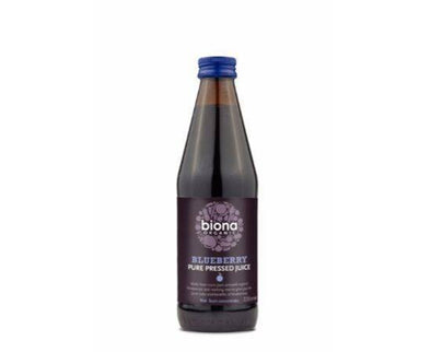 Biona Blueberry Juice - 100% Pure [330ml] Biona