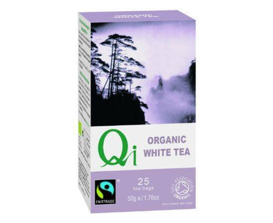 Herbal/H QI White Tea OrgFairtrade [25 Bags] Herbal Health