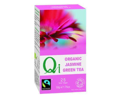 Herbal/H QI Jasmine Tea Organic & Fairtrade [25 Bags] Herbal Health