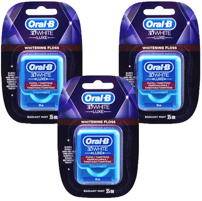 Oral B 3D White Teeth Dental Floss Cool Mint 35m