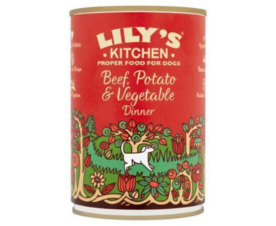 Lilys/K Beef & Vegetables - For Dogs [400g] Lilys Kitchen