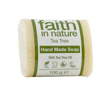 Faith Tea Tree Soap - Organic [100g] Faith In Nature