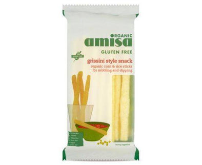 Amisa Corn & Rice Grissini - Organic [100g] Amisa