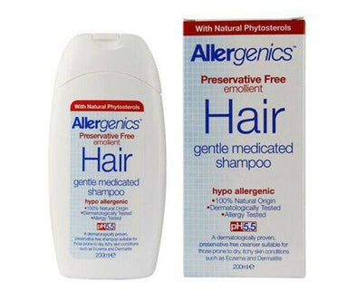 ALLERGENICS 'HAIR' GENTLE MEDICATED SHAMPOO 200ML