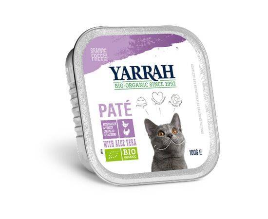 Yarrah Chicken & Turkey Pate WCat/f Aloe Vera [100g] Yarrah