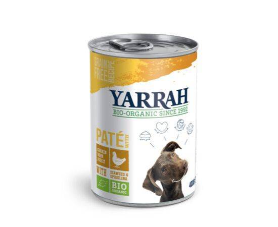 Yarrah Chicken Pate Dog/fSpirulina & Seaweed [400g] Yarrah