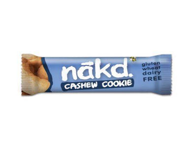 Nakd Cashew Cookie Fruit & Nut Bar Gluten/F [35g x 18] Nakd