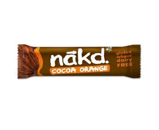 Nakd Cocoa Orange Fruit && Nut Bar Gluten/F [35g x 18] Nakd