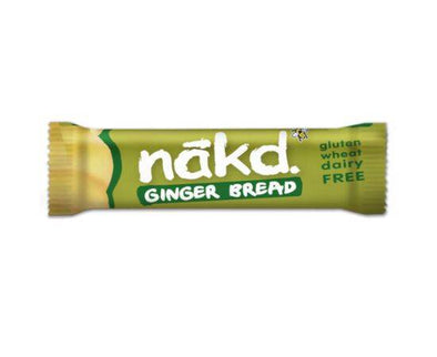 Nakd Gingerbread Fruit & & Nut Bar Gluten/F [35g x 18]