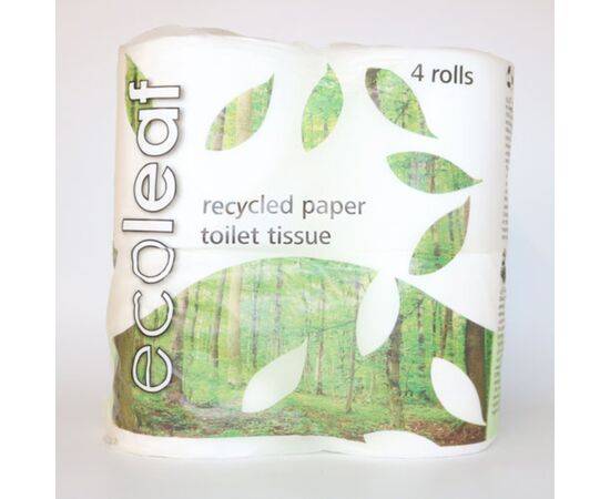 Ecoleaf Toilet Tissue [4 Pack] Suma Wholefoods