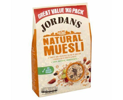 Jordans Muesli - Natural [1kg] Jordans