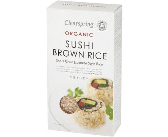 Clearspring Sushi Brown Rice [500g] Clearspring