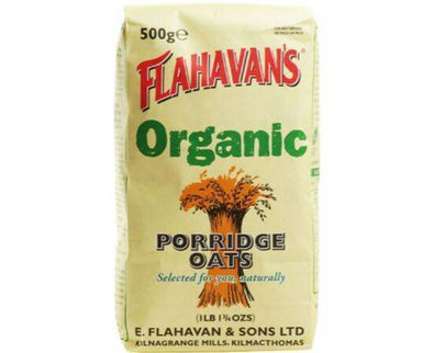 Flahavans Porridge Oats - Organic [500g] Flahavans