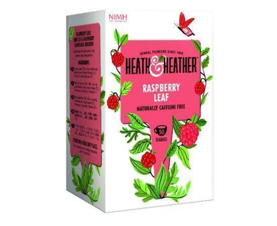 Heath&H Raspberry Leaf Tea [50 Bags] Heath & Heather