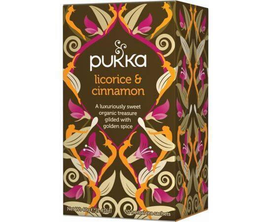 Pukka Licorice & Cinnamon Tea [20 Bags] Pukka Herbs
