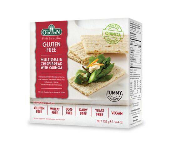 Orgran Multigrain Crispbread With Quinoa [125g] Orgran