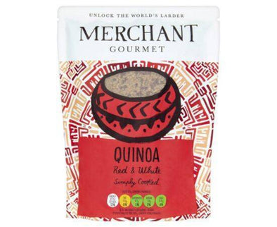 Merchant/G Red & White Quinoa - Ready To Eat [250g x 6] Merchant Gourmet
