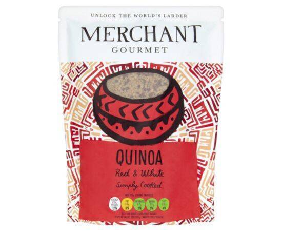 Merchant/G Red & White Quinoa - Ready To Eat [250g x 6] Merchant Gourmet