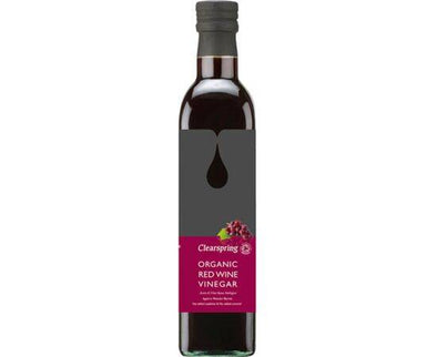 Clearspring Red Wine Vinegar - Organic [500ml] Clearspring