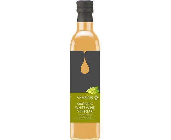 Clearspring White Wine Vinegar - Organic [500ml] Clearspring