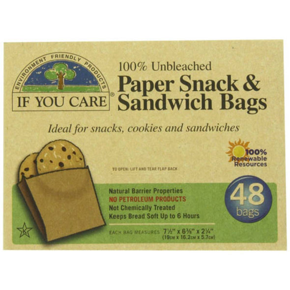 If You Care Sandwich Bags 48