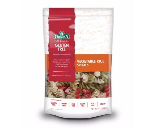 Orgran Vegetable Rice Spirals Pasta [250g] Orgran