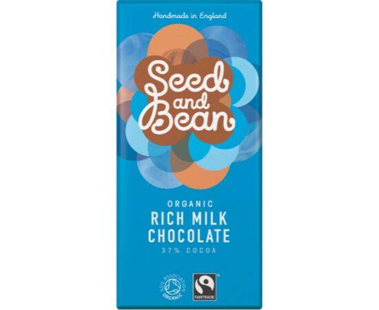 Org Seed/B Milk ChocolateBar (37%) [85g x 8]