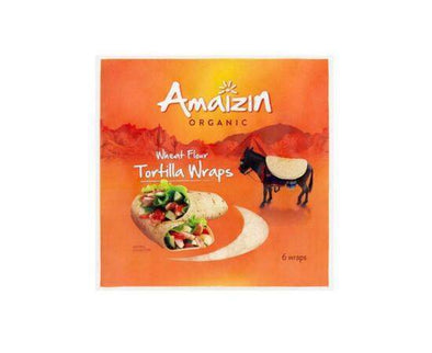 Amaizin Tortilla Wraps - Semifresh (6 Wraps) [240g] Amaizin