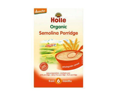 Holle Organic Semolina Porridge 6m+ [250g] Holle