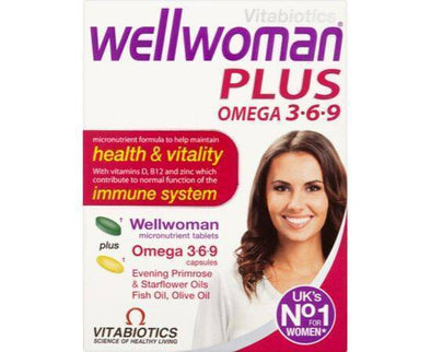 Vitabiotics Wellwoman Plus Tablets & Capsules [28+28s] Vitabiotics