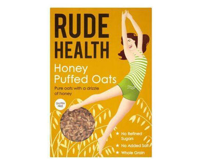 Rude/H Puffed Oats - Honey [240g] Rude Health
