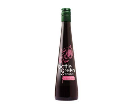 Bottle/Gr Pomegranate & Elderflower Cordial [500ml] Bottle Green