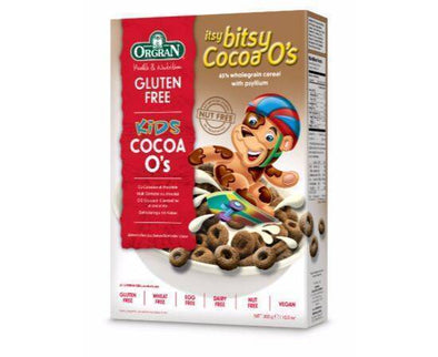 Orgran Itsy Bitsy Cocoa O's Cereals [300g] Orgran