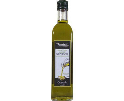Sunita Greek Organic Extra Virgin Olive Oil [500ml] Sunita