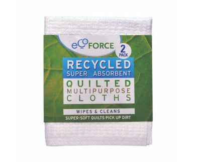 Ecoforce Recycled Multi/PQuilted Cloths [2 Pack]