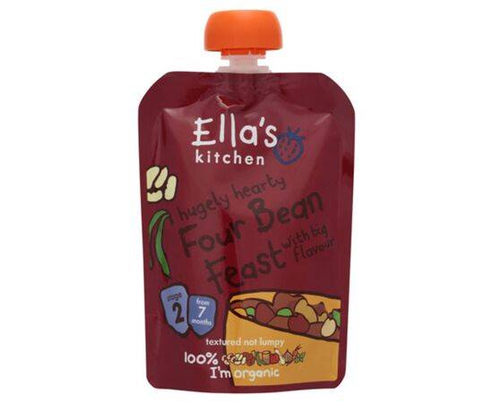 Ellas/K Full Of Beans VegFeast 7m+ [130g x 6] Ellas Kitchen