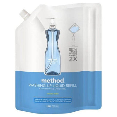 Method Washing Up Liquid Refill - Coconut Water 1.064Ltr